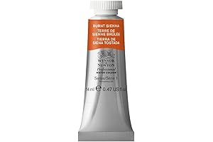 Windsor & Newton Professional Watercolour Tube, 14 ml (0.47-oz), Burnt Sienna
