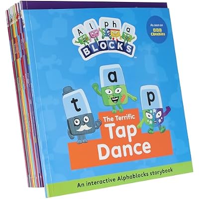 Alphablocks Read Together Interactive Children&rsquo;s 10 Picture Books Collection Set