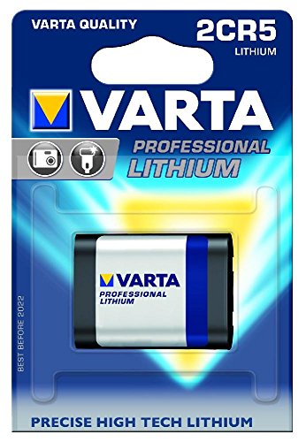 BBMBD Professional Lithium Batterien - 2CR5 6 V Typ/Spannung 2CR5 6 V Kapazität 1600 mAh Inhalt 1 Stück