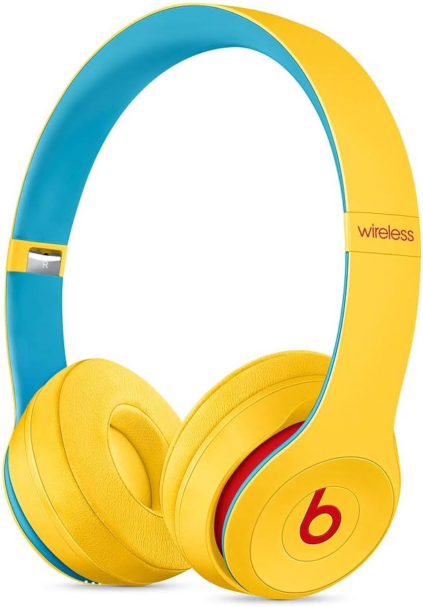 Beats MV8U2 Beats Solo3 Wireless Headphones - Beats Club Collection - Club Yellow - club yellow (Pack of1)