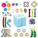 Fidget Toys Set,Fidget Toys sono Usati per Alleviare Stress e Ansia, Fidget Toys Box Fidget Toy Kit per Regali di Feste, Premi in Classe, Gadget Compleanno Giochi Bambini, Premi etc. (30 Pezzi)