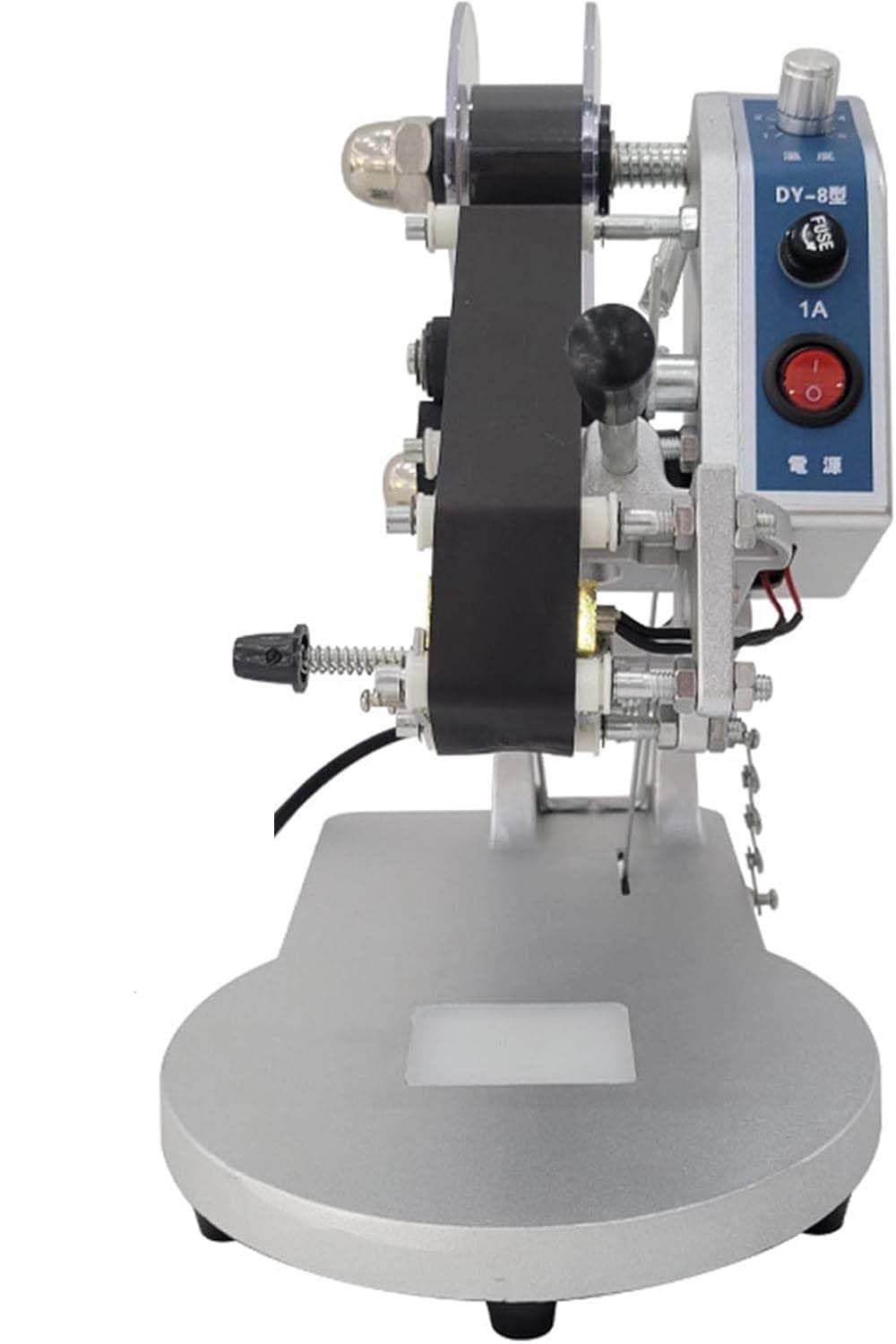 Aserzenith 1 Hot Stamp Date Code Printer,Semi Automatic Date Coding Machine,-5 Levels Heating Temperature Adjusted,For Plastic Film Flexible Packaging