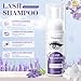 Shmian 2.11 fl.oz / 60ml / Eyelid Foaming Cleanser, Lavender Eyelash Extension Shampoo, Gentle Lash Shampoo for Extensions & Natural Lashes