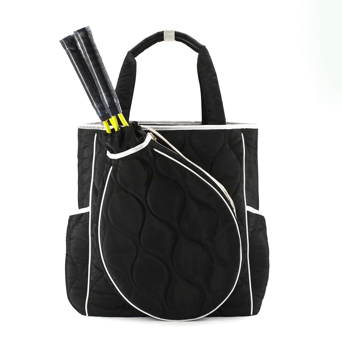 TILDOSAC 2-in-1 Tennis Tote Bag Tennisrucksack Racket Rucksack Tennistasche - Extra-große Quilted Pickleball Racquet Taschen, wasserdicht und leicht für Männer und Frauen