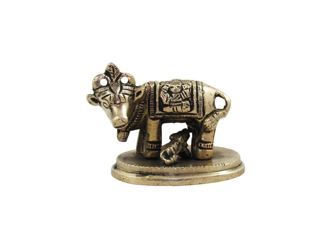Tazón de elefante de latón con cuchara para regalo de regreso en fiestas