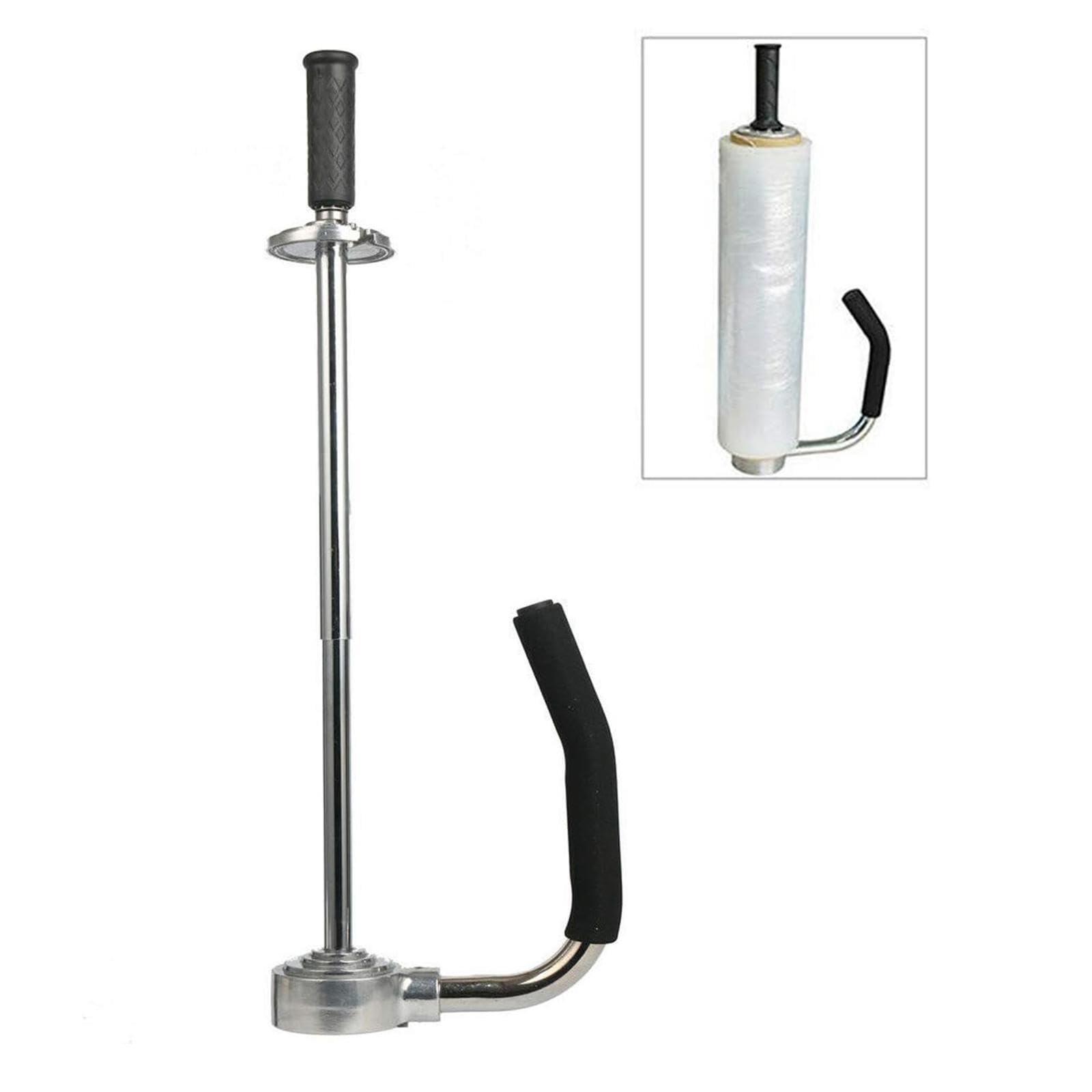 Macchina imballatrice per film estensibile per pallet, dispenser manuale leggero per film estensibile, supporto professionale di facile installazione,