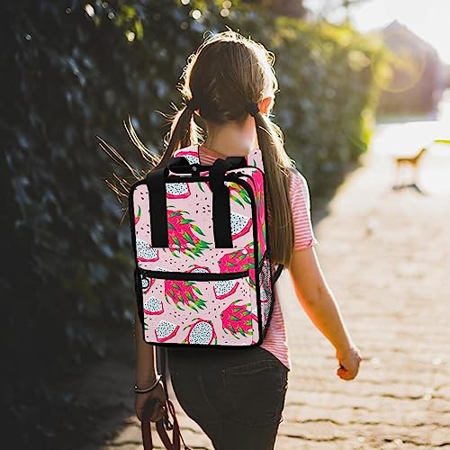 Sac à dos garçons tropical 35 cm multicolore imprimé fruits exotiques