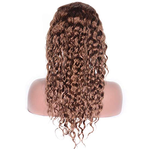 Perruque Lace Front vrais cheveux d'une brillance brune luxueuse - 4