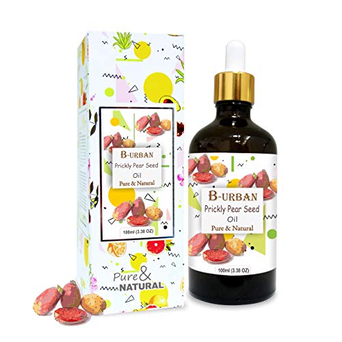 Image of B-Urban Prickly Pear Seed Oil 100 ml (3.38 fl oz) - Rare Desert Luxury Oil for Skincare, Haircare, DIY Formulations, Soaps & Cream Blends