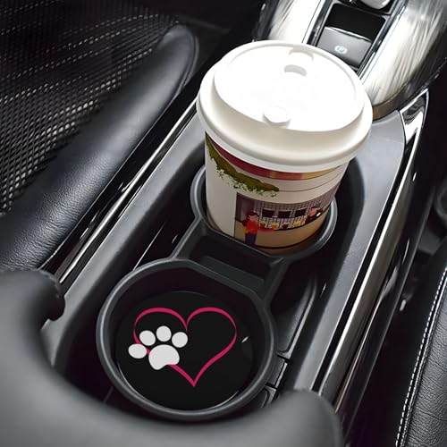 Portavasos para carro cerámico 2 piezas 2.56 pulg miniatura 7