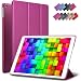 iPad Mini 2 Case, iPad Mini 3 Case, ROARTZ Metallic Magenta Slim Fit Smart Folio Case Rubber Coated Hard Shell Cover Light-Weight Auto Wake/Sleep Feature for Apple iPad Mini 1/2/3 Retina Display