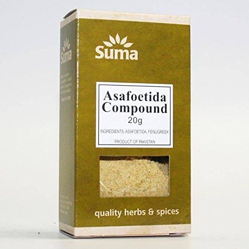 Suma Asafoetida (20G) Gluten Free Vegan Amazon.co.uk Grocery