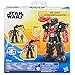 STAR WARS Epic World of Action Dark Trooper Mech Force Suit, 6.5-Inch Mech Suit & 4-Inch Action Figure, Toys for Boys & Girls Ages 4+