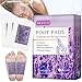 Produktbild Detox Fußpflaster, Detox Pflaster Fuß, Lavendel Fusspflaster, Entgiftungspflaster Füße, Natürliche Detox Foot Pads zum Fördern die Durchblutung, Lindern Schmerzen und Verbessern den Schlaf, 20pcs