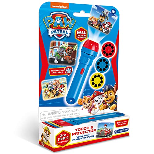 Brainstorm Toys Paw Patrol Children's Flashlight and Projector Toy, Multicolor