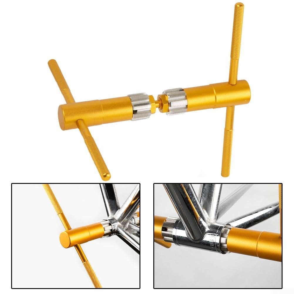 Fahrrad Innenlager Gewindebohrer Werkzeug Kompatibel mit BC1.37 x 24T Standard für Rahmengewinde-Reparatur