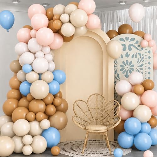 Image of Balloon Garland Kit, Party Decoration Set (Sky blue)