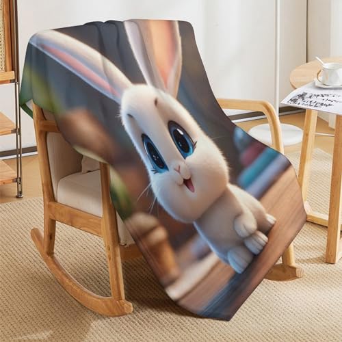 Couvertures en lapin haut de gamme 100% flannel super douce - 8