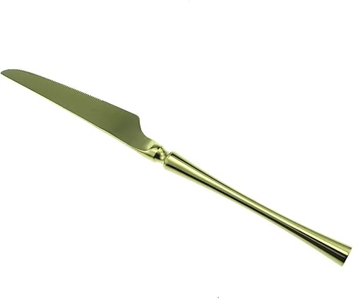 Miniatura 6 de JASHII Juego de cubiertos de lujo de 20 piezas de acero inoxidable 1810 para 4 personas, incluye cuchillo de cena, tenedor, cuchara, apto para