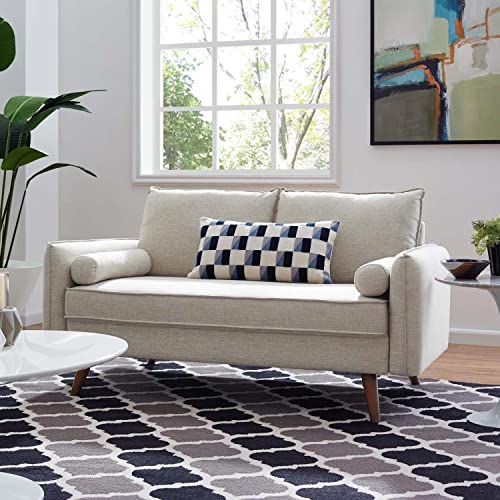 Modway EEI3091 Revive Contemporary Modern Fabric Upholstered Loveseat