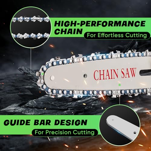 Saker 6-Inch Cordless Mini Chainsaw Portable Pruner