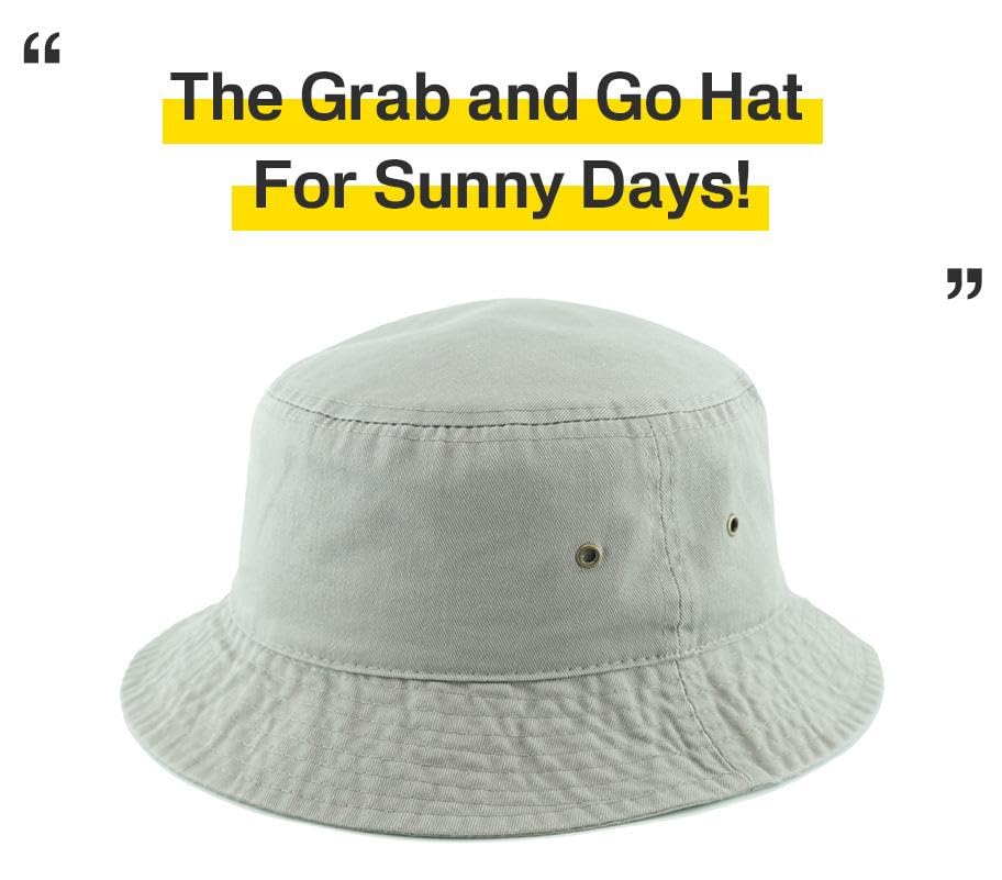 Image of KBETHOS 100% Cotton Washed Bucket Hat