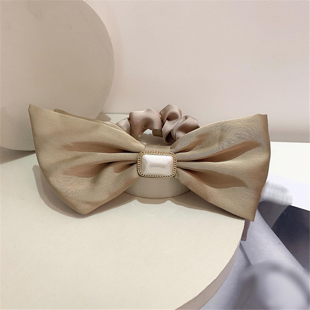Ruban de cheveux en satin JFDBGU anti-casse pour chignon