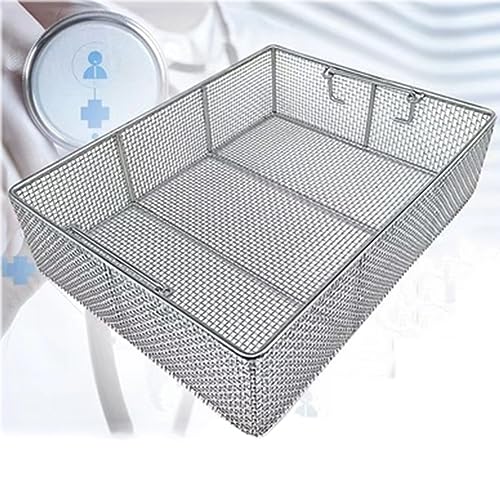 Cestello perforato dell'acciaio inossidabile 304, vassoio di sterilizzazione della maglia di 4mm per gli strumenti chirurgici