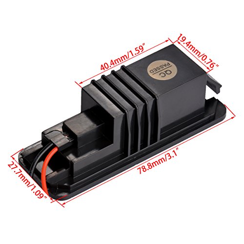 NATGIC LED Luce Targa 3528 Chip 18SMD Built-in