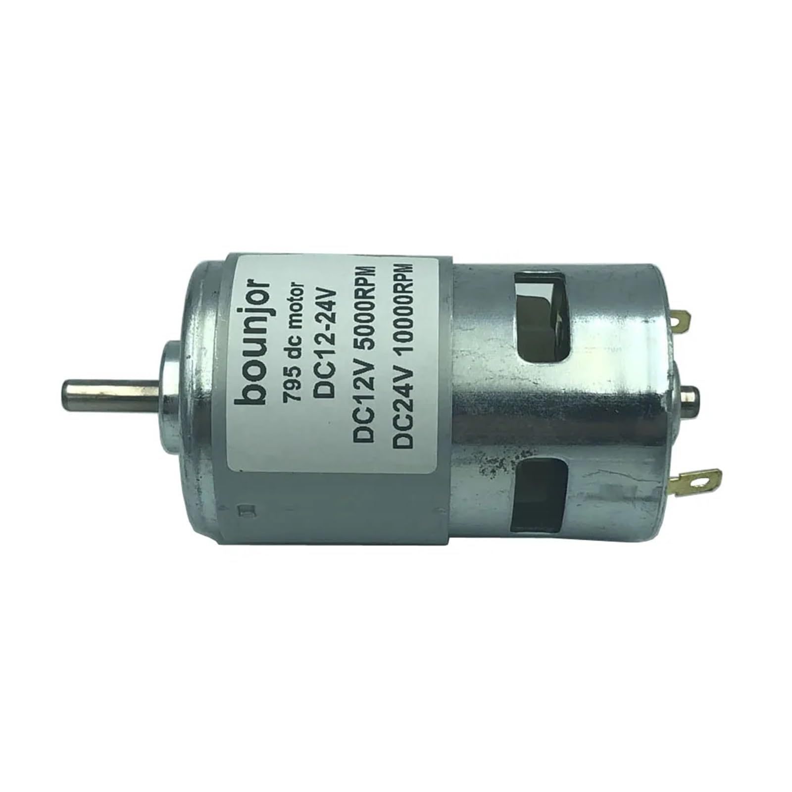 DC 12V-24V grande coppia RS-775 DC motore D albero piatto utensili elettrici modello fai da te  13