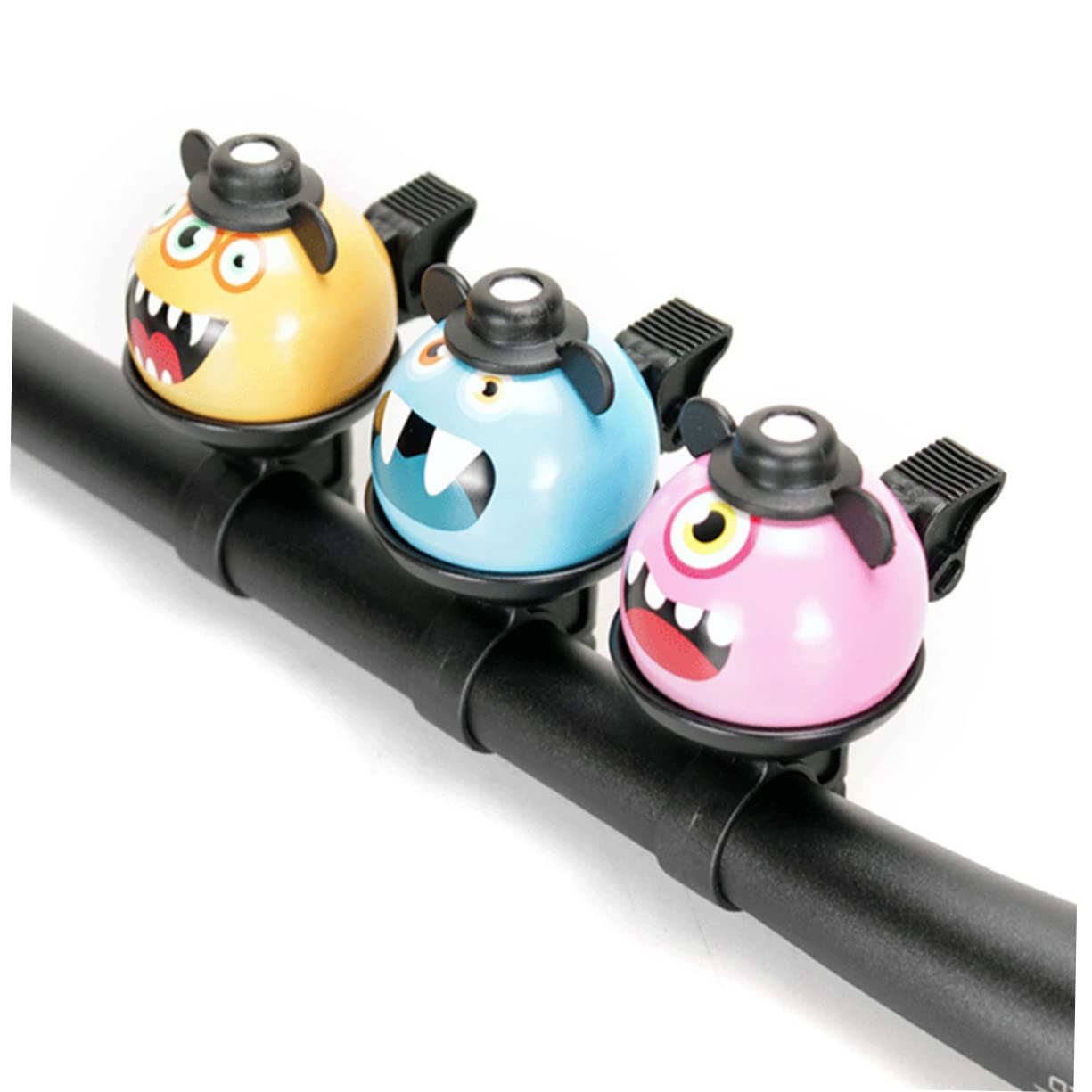 INOOMP 4 Stück Fahrradklingel Babyklingel Kleinkind Mädchen Zubehör Jungenzubehör Cartoon Fahrradklingel Fahrradzubehör Für Kinder Fahrradhupe Für Erwachsene Mountainbike-Zubehör