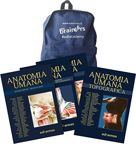 9788870517064 Anatomy bag: Trattato di anatomia umana-Anatomia umana topografica, Quinta edizione