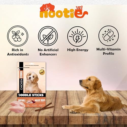 Image of Doodle Sticks Suitable for All Breads Healthy Treats with Real Chicken (Chicken Sticks)