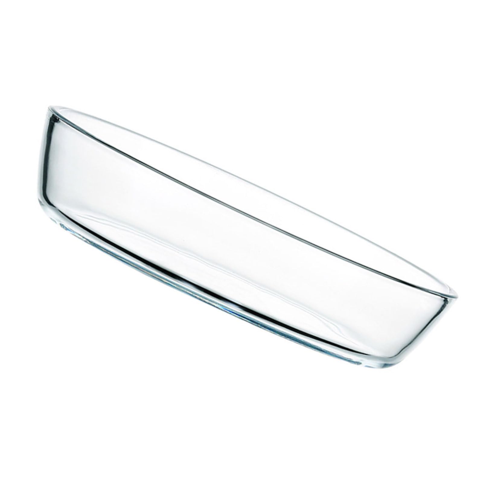 MAGICLULU Ovale Hitzebeständige Glasschale 1600 Ml Mikrowellengeeignet Ofenfest Weiß als Hausgemachter Obstteller und Serviergeschirr für Küche