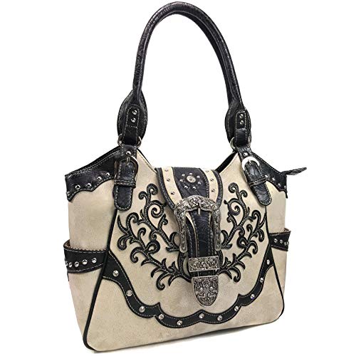 Bolso Tote Mujer con Billetera Cruzada Floral miniatura 3