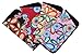 4 Pack Soft Slip In Eyeglass Case For Women, Fun Floral Design, Color Assortment
