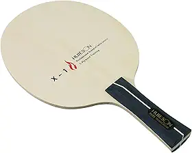 YIJU Lâmina de tênis de mesa placa base diy paddle absorver suor lidar com raquete de tênis de mesa de madeira para atletas iniciantes jogar casual