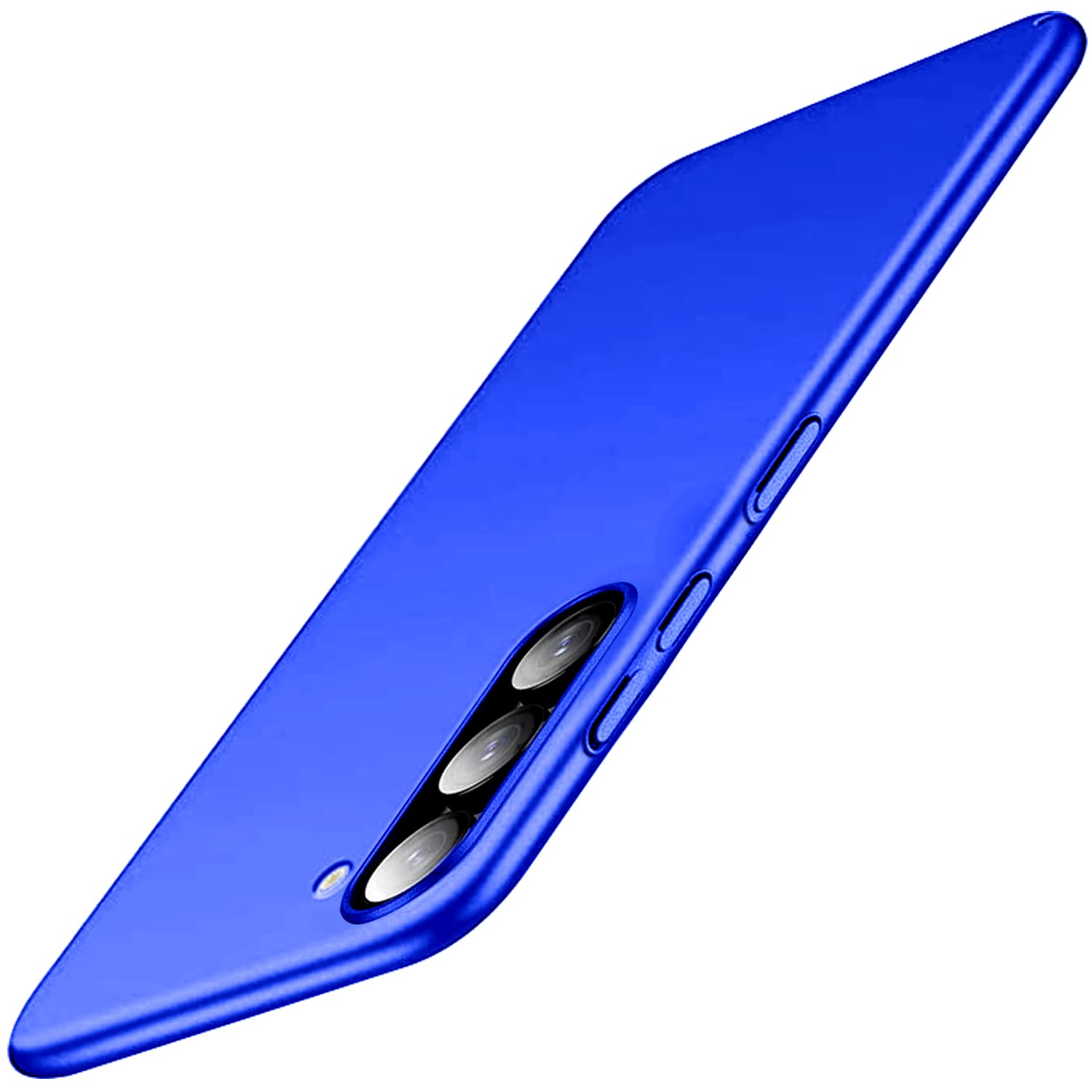 Samsung Galaxy S23 Plus Hülle, Ultra Dünn Matte Handyhülle Slim Schutzhülle Kratzschutz Stoßfest Cover Anti-Rutsch Bumper Case Für Samsung Galaxy S23 Plus Hardcase 6.6" Blau