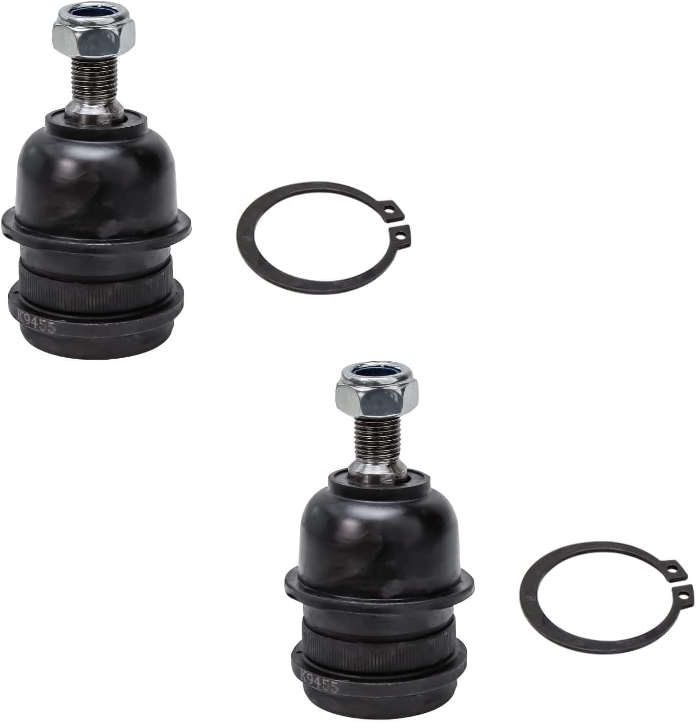 Detroit Axle - Front Struts & Lower Ball Joints + Sway Bar Links + Outer Tie Rods Kit Replacement for 2001-2006 Hyundai Elantra - 8pc Set