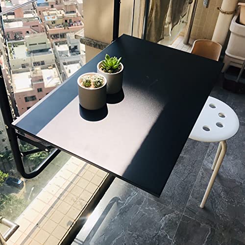 Table de bar pliante balcon et terrasse suspendue gain de place réglable - 4