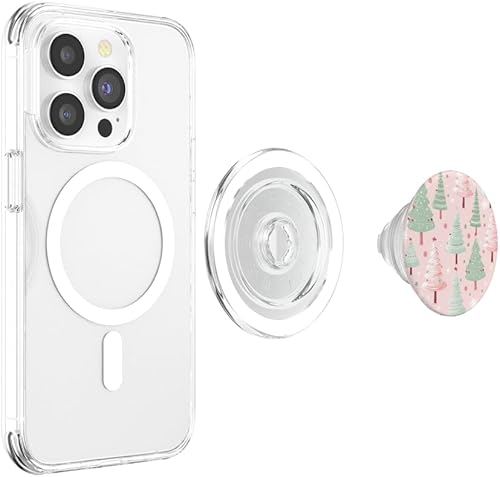 Miniatura 10 de PopSockets de invierno para árbol de Navidad PopGrip estándar