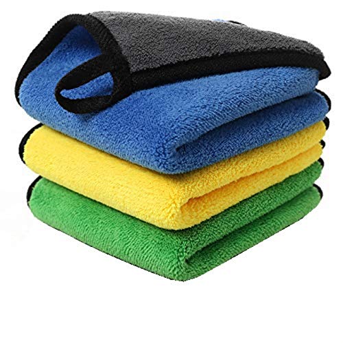 autokaar Ultra Premium, Heavy, Double Side Microfibre Cleaning|Dusting Cloth for Tata Dicor - 800 GSM (40 x 40 cm, Pack of 3) (B091B2M6ZF) Amazon Price History, Amazon Price Tracker