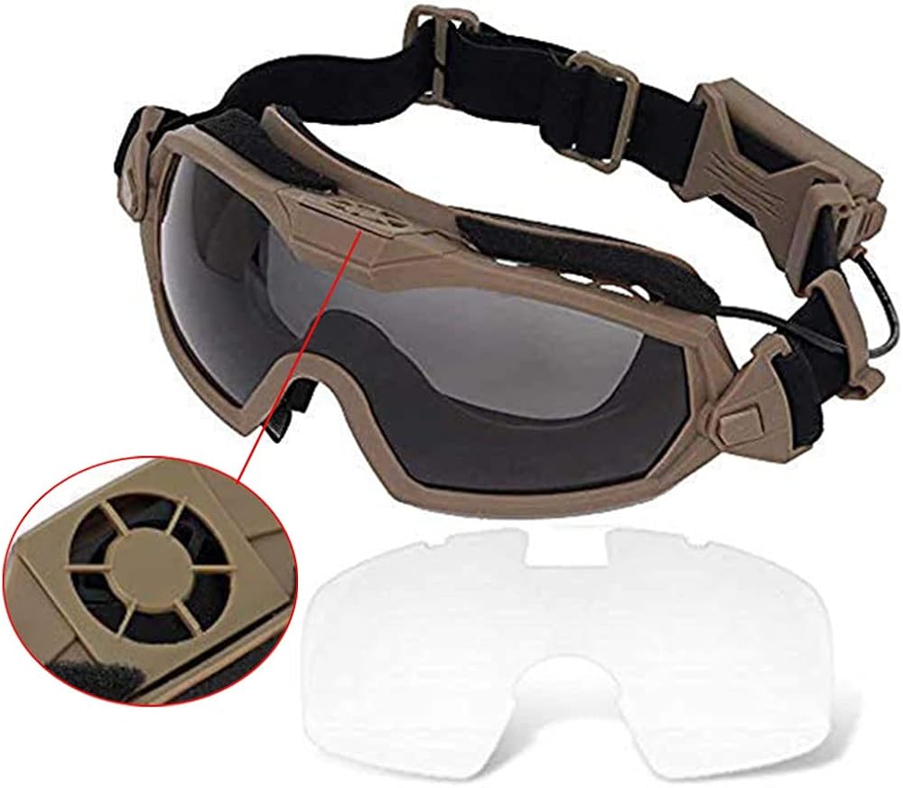 H World Shopping Fan Version Cooler Softair Airsoft Glass Regulator Goggles Ski Snowboard Bike Sports