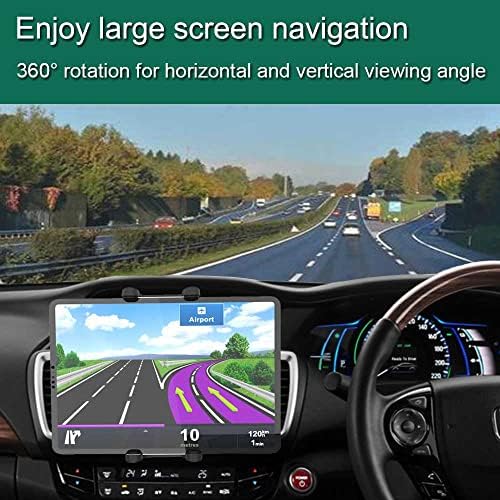 Tablet Holder Car CD Mount for 4-13" iPad & Phones, Cuxwill Universal Car CD Slot Player Tablet Stand for iPad Pro 12.9 10.5 9.7, iPad Air Mini, Samsung Galaxy Tab, Kindle Fire HD, iPhone, Galaxy Fold