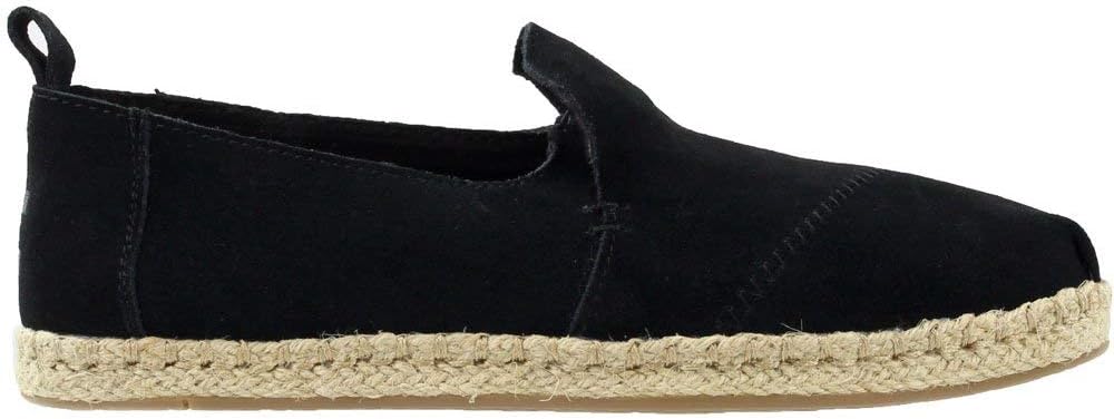TOMS Deconstructed Alpargata Women's Slip on Shoes (7.5 B(M) US) Black