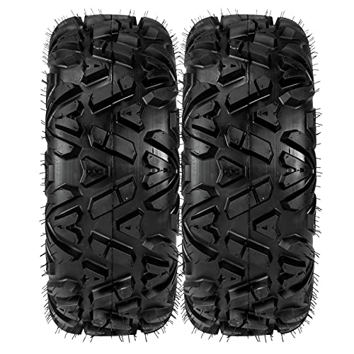 Motoos Atv Utv Tires 25X8-12 Front & 25X10-12 Rear Sport All Terrain 25X8X12 25X10X12 Race Mud Kart Tires Tubeless 6 Pr Set Of 4 #TOP3