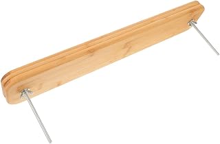 Wood Bookbinding Tool Holder with Metal Screws for Office