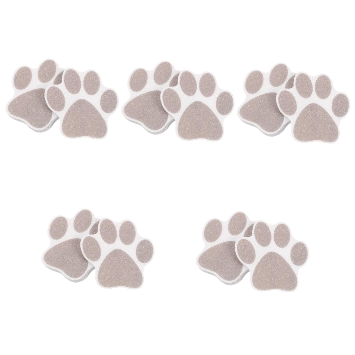 PRETYZOOM 50 Pcs Pegatinas Antideslizantes Huella Pampa Walls Huella Pegatinas Etiqueta Impermeable no Pegatinas Impermeables Ducha Pegatinas Pata Pegatinas Familiar Pedal Adhesivo