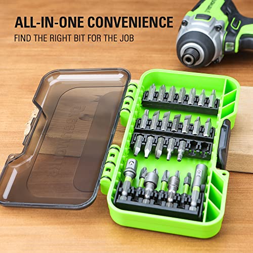 Image of Greenworks 30 Piece Impact Rated Driving Set