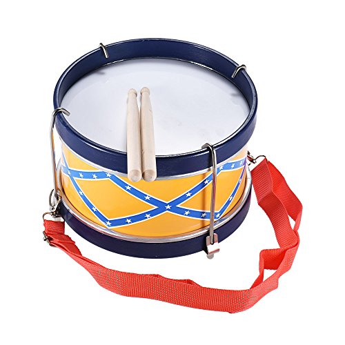 ammoon Snare Drum Musical Toy Percussion Instrument with Drum Sticks Strap for Children